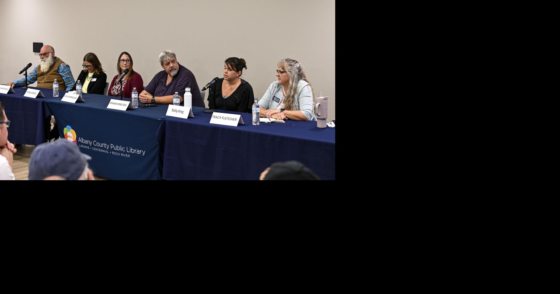 Candidates for county positions participate in forum hosted by League of Women Voters of Laramie