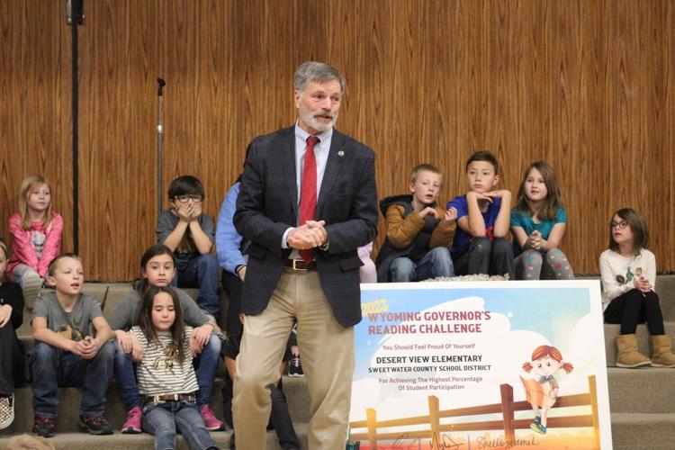 Desert View Elementary takes first place in governor’s reading