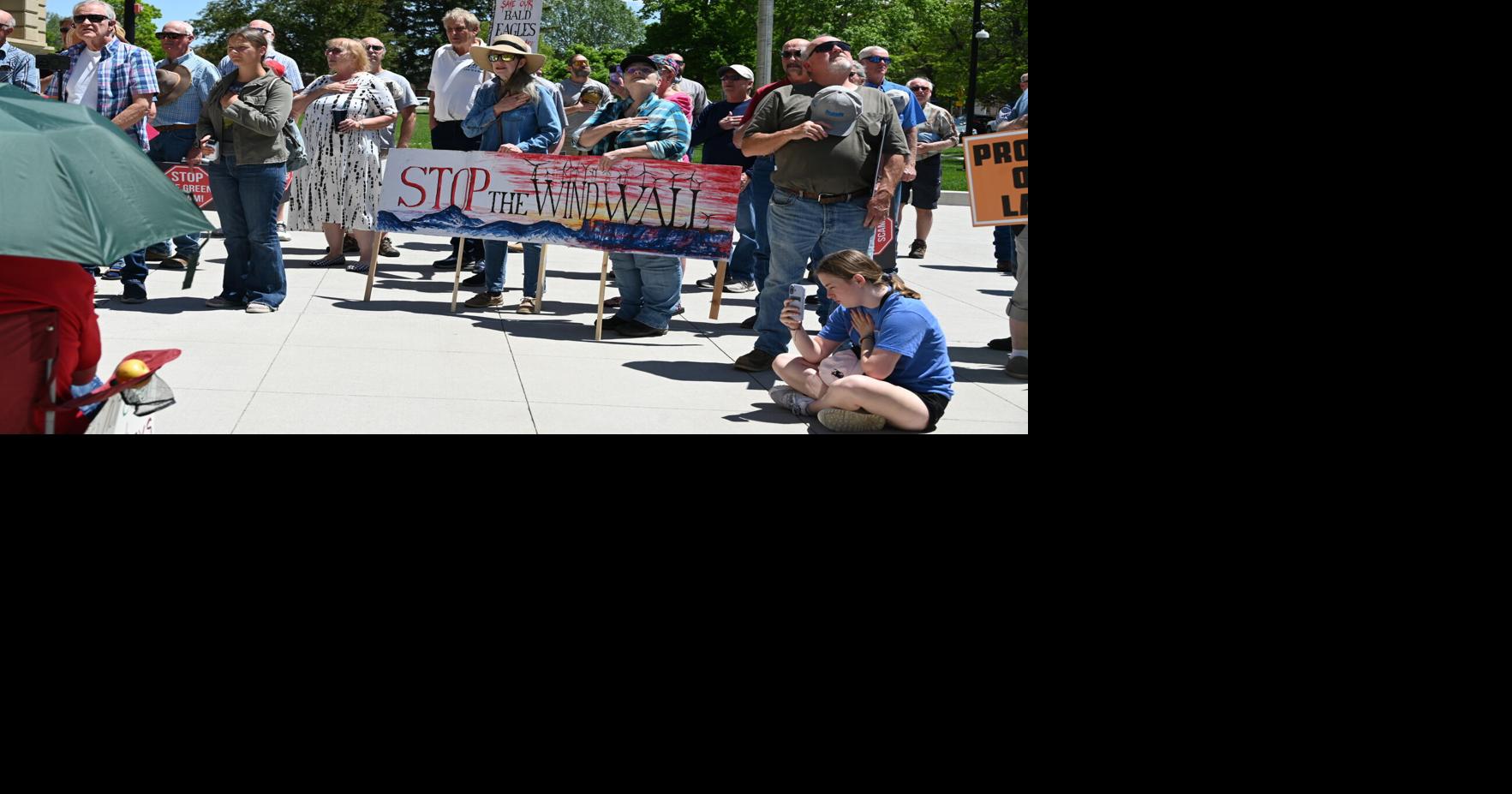 "Save The Eagles, Stop Wind” rally calls for halt to industrial wind projects