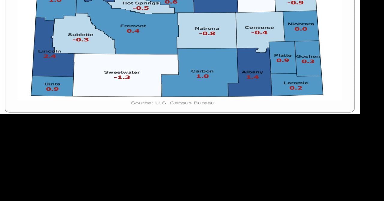 Census Bureau Most Wyoming counties gained population in 2021 Local