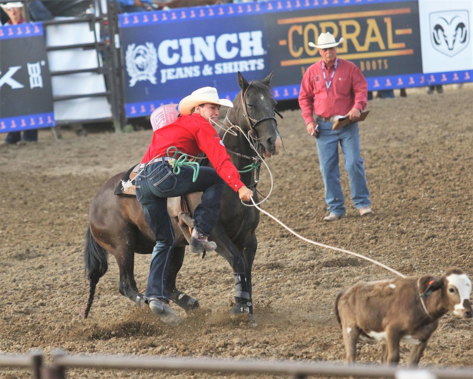 National High School Finals Rodeo results as of Thursday