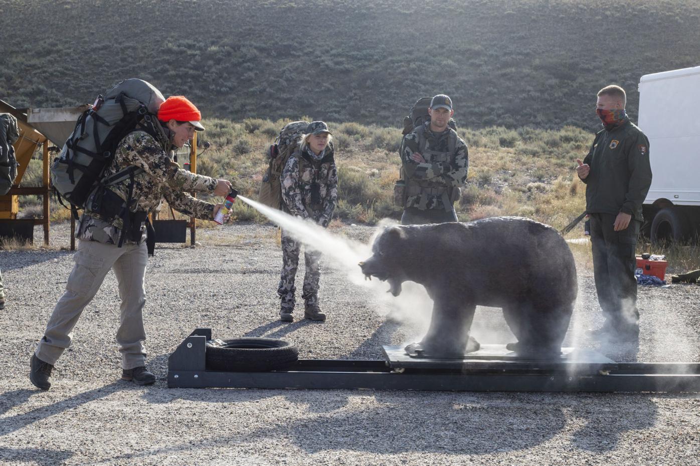 Bear Spray In Action State Wyomingnews Com