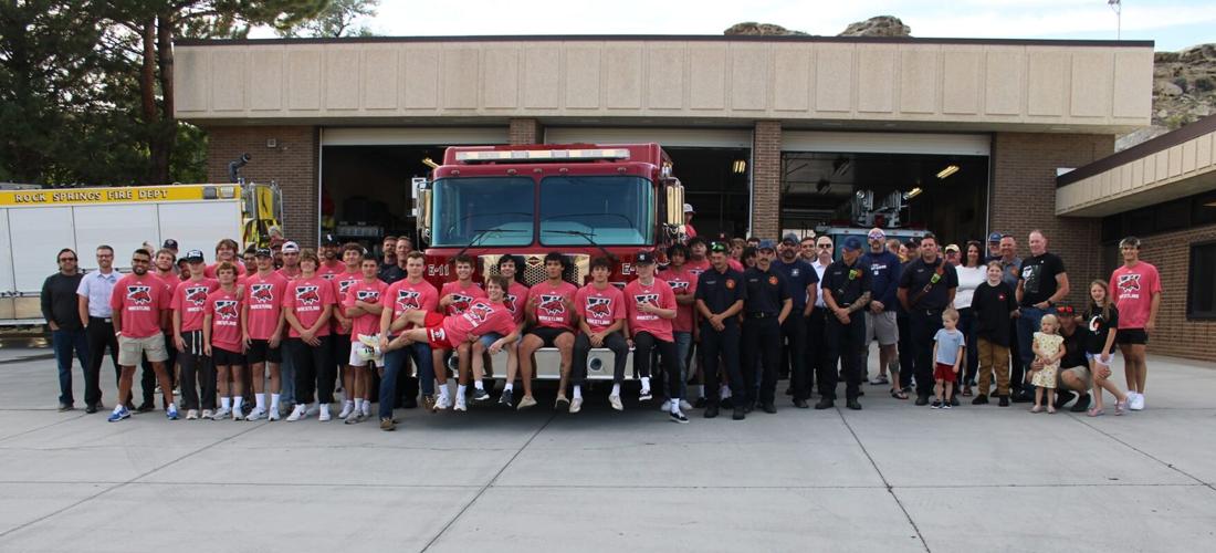 Rock Springs Fire Department introduces new fire engine to community ...