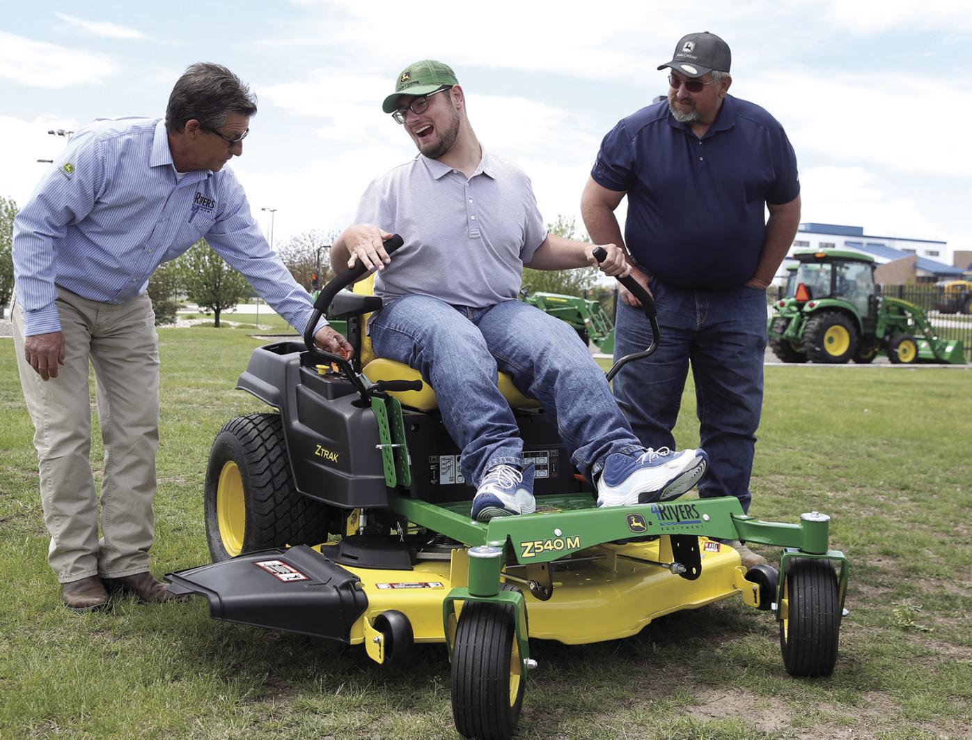 Grad Achieves John Deere Dreams State Wyomingnews Com What is lawnmower dreams meaning? grad achieves john deere dreams state