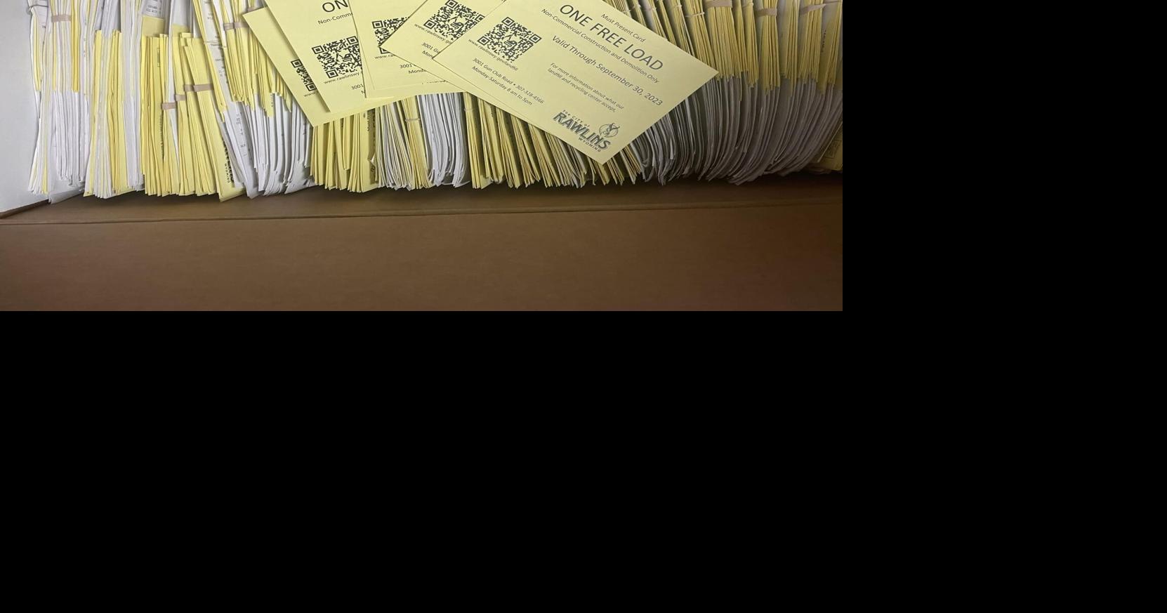 City of Rawlins reminds residents to use landfill vouchers Rawlins Times