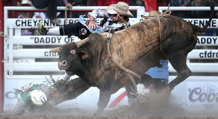 Rodeo Bullfighter Dusty Tuckness