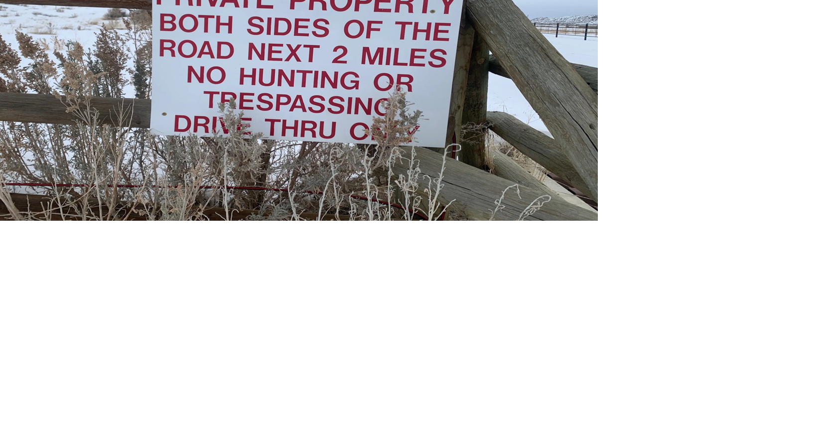 This land is whose land? False ‘No Trespassing’ signs could