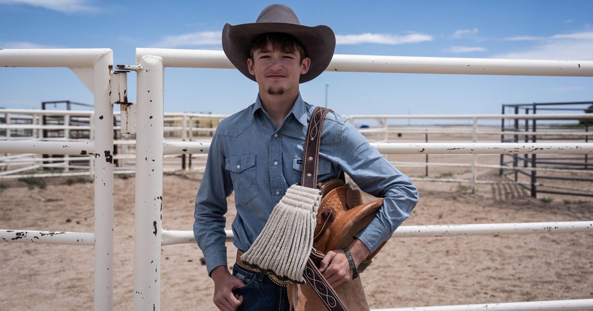 Pine Bluffs saddle bronc rider Ty Scarborough ready for his third NFHSR trip