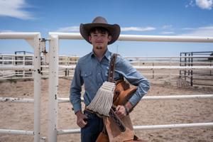 Pine Bluffs saddle bronc rider Ty Scarborough ready for his third NFHSR trip