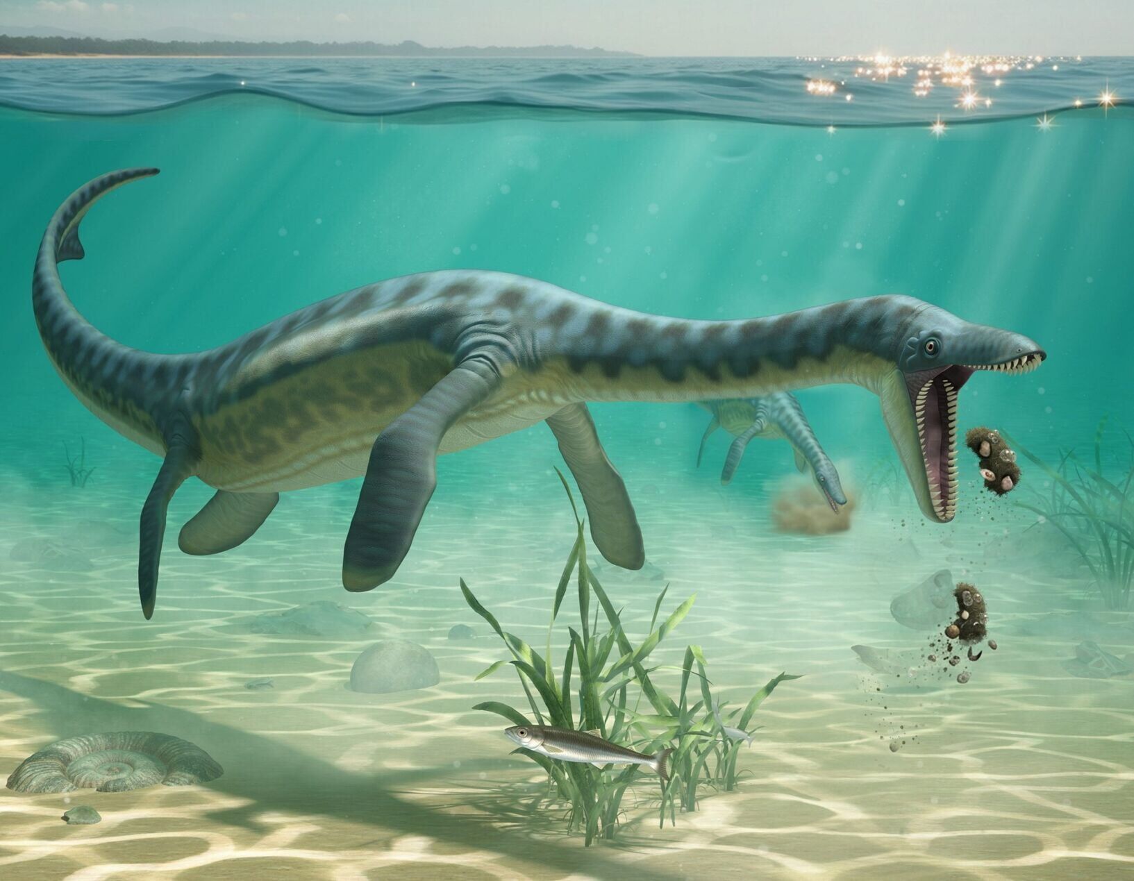 New research reveals sick sea monsters swam to shore to vomit ...