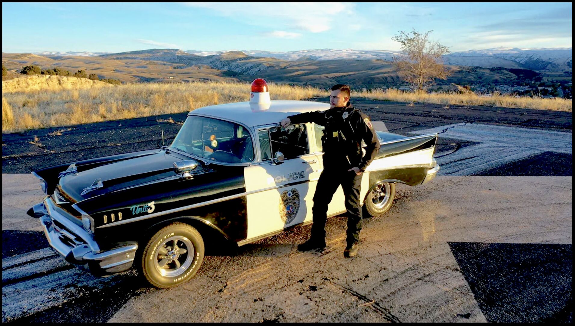 1957 Chevrolet Bel Air Police store Cop Car Chevy 5