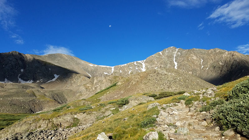 Grays Peak in Colorado is one of the 