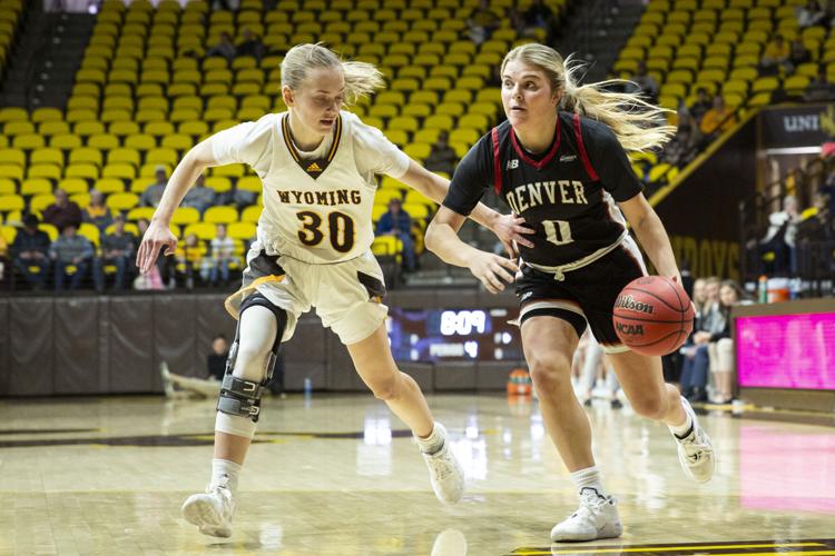 University of Wyoming women's basketball beats the University of Denver
