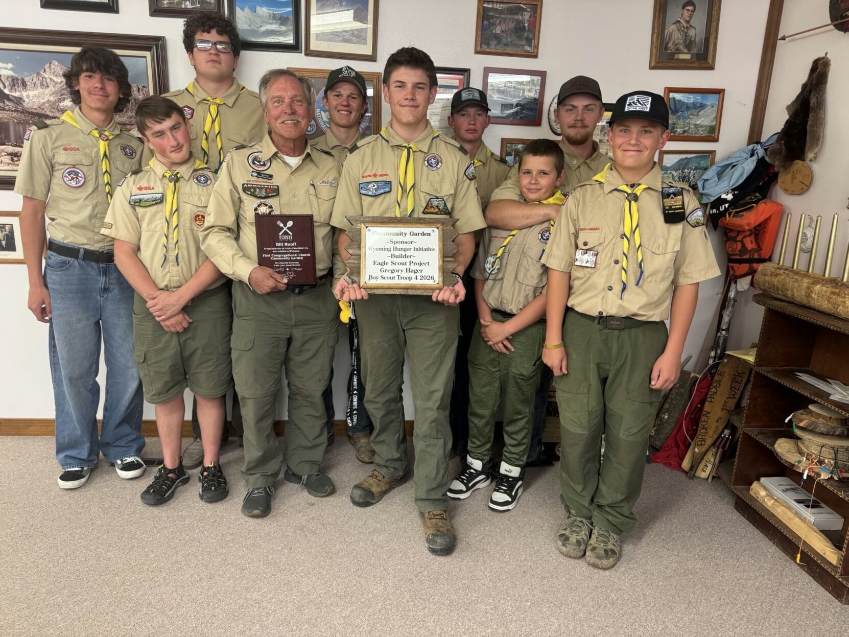 Eagle Scout Project helps fight hunger in community | Rocket Miner ...