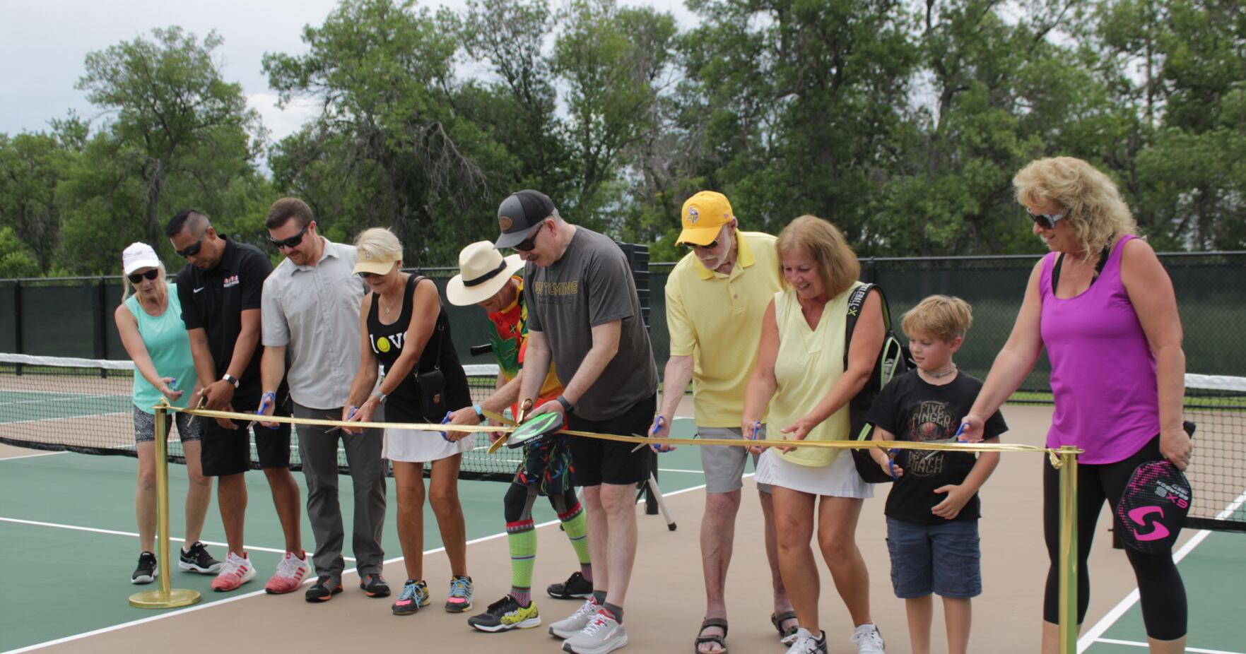 A smash hit: Pickleball courts open in Lions Park in Cheyenne - Vimarsana News