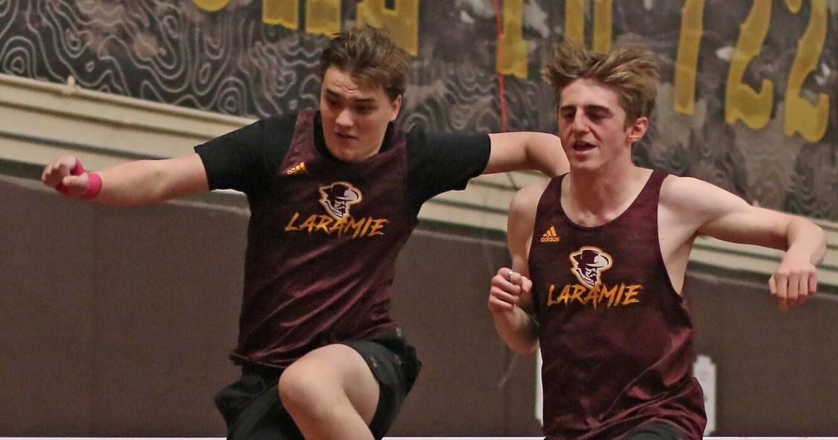 Cameron Labinsky Laramie indoor track & field dominates 307 Invitational | Laramie High ...