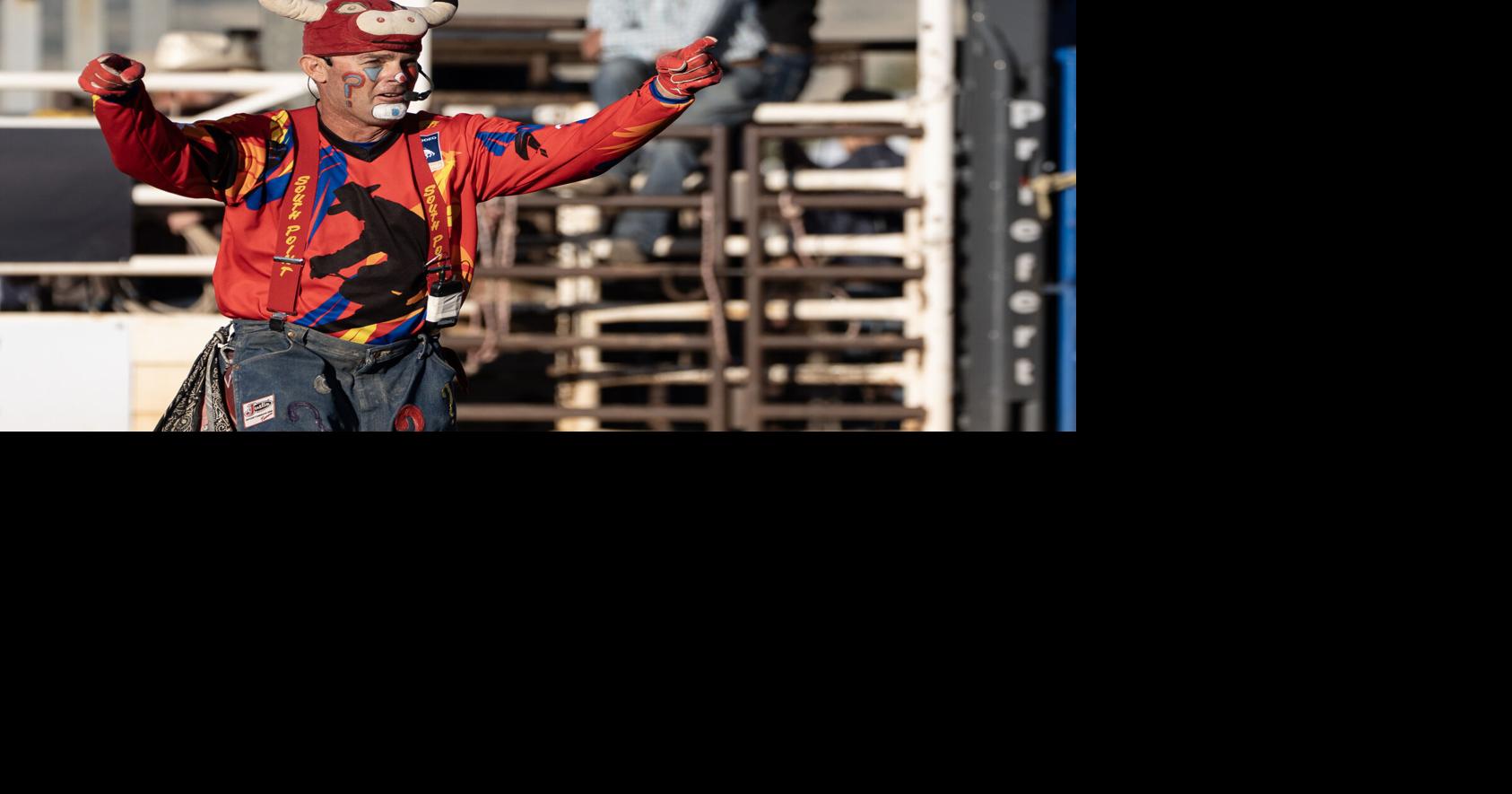 He won Laramie Jubilee Days as a competitor. Now, J.W. Winklepleck entertains as barrelman