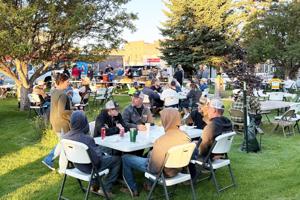 Jeff Thompson and Steve Martindale Memorial Pancake Breakfast draws a crowd during Jubilee Days