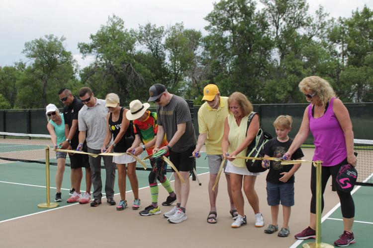 A smash hit: Pickleball courts open in Lions Park in Cheyenne Local