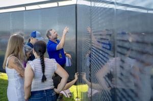 The ‘Wall That Heals’ welcomes veterans home