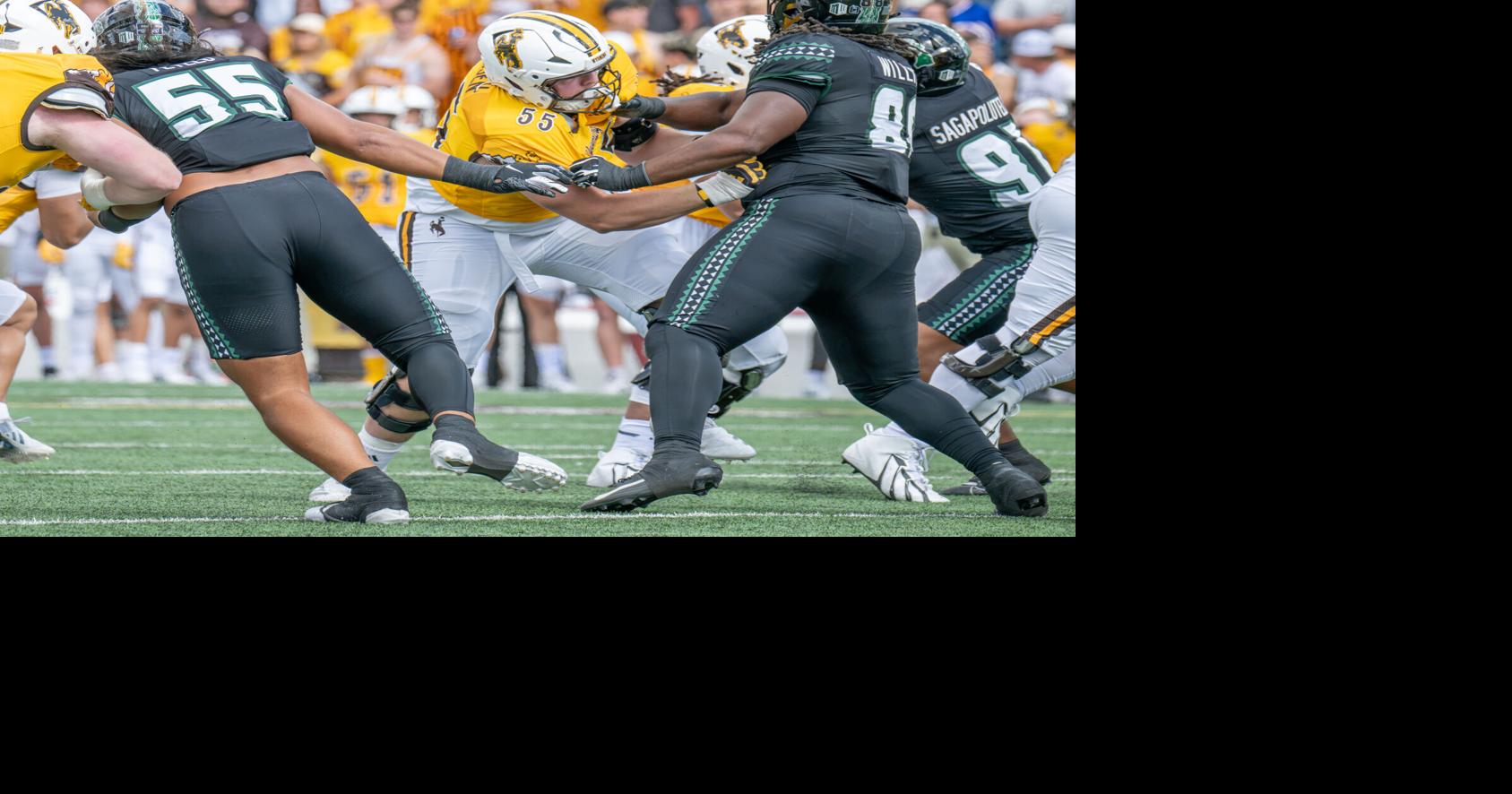 Kalvin Janssen emerging on Wyoming's offensive line | University of ...