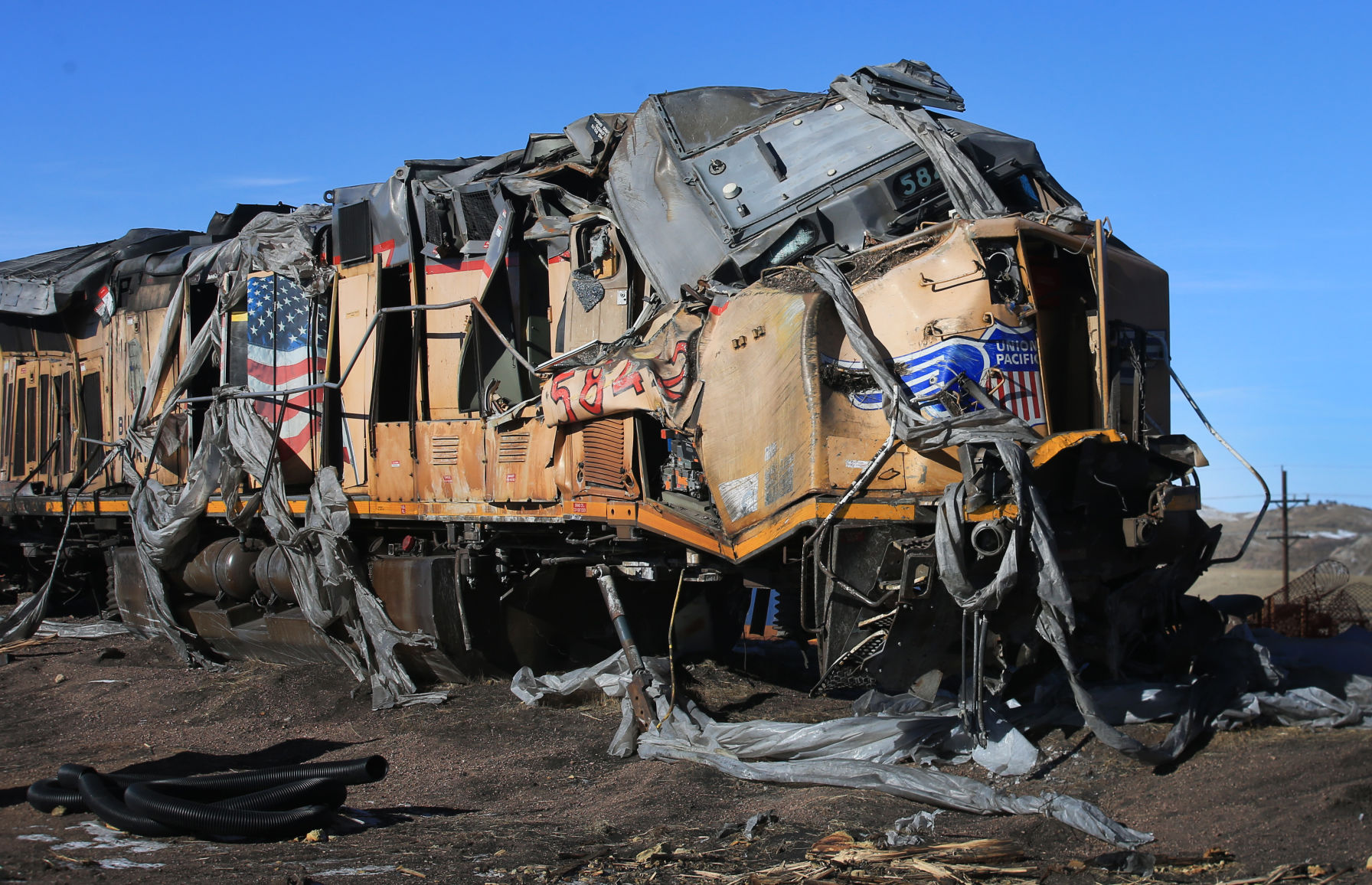 Union Pacific Still Clearing October Crash Wreckage | Local News ...