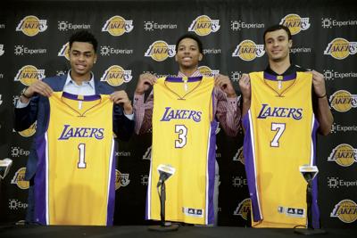 Nance, other Laker draft picks meet with media