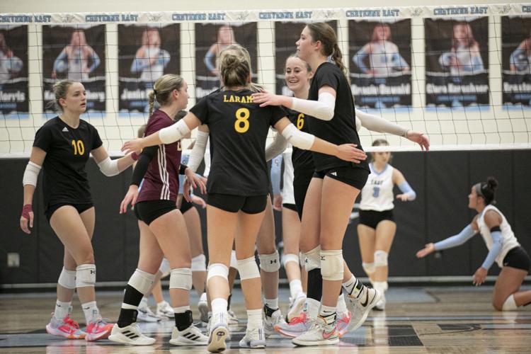 Cheyenne East v Laramie volleyball Gallery