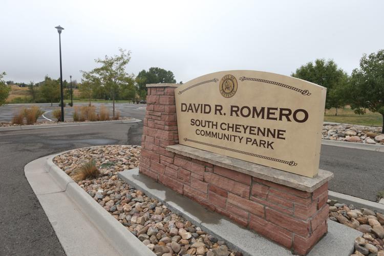 Romero Park sign