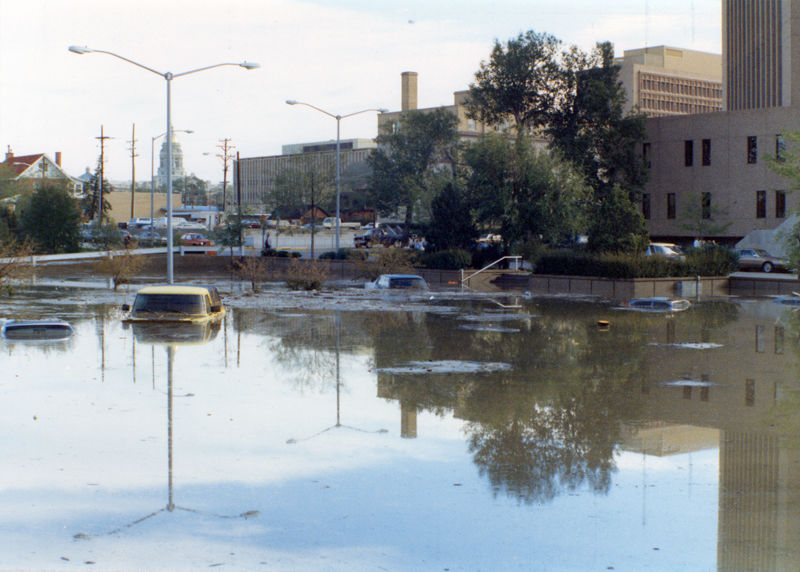Historic photos of the Flood of '85