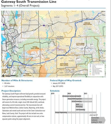 Rocky Mountain Power getting government OKs for $2.2B transmission project  | News | wyomingnews.com
