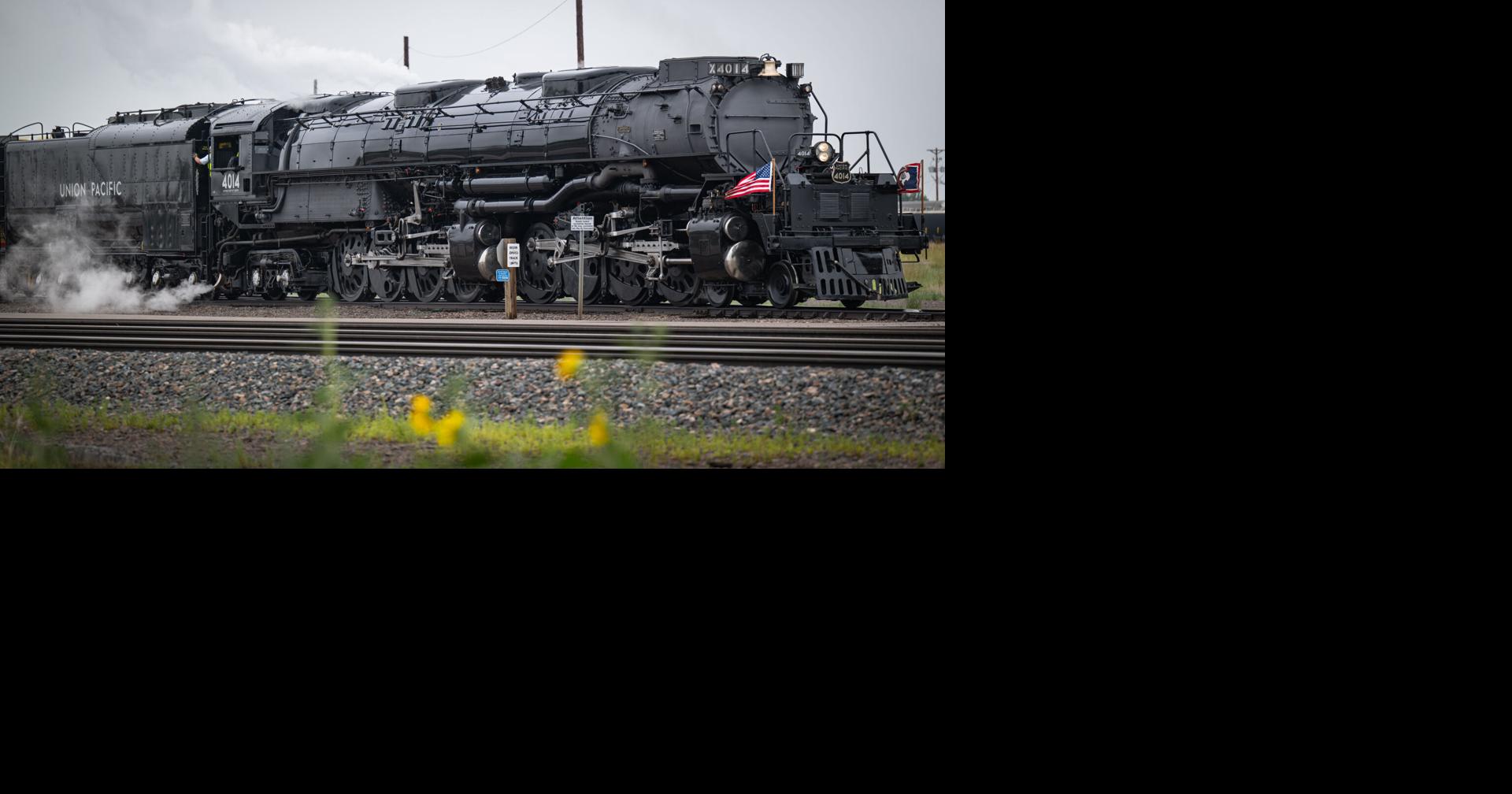 Union Pacific's Big Boy 4014 steam engine departs 7-17-25 | Gallery ...