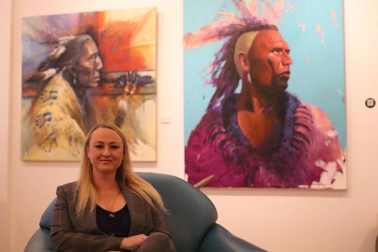 Powder River Art Gallery highlighting indigenous artists amid rapid
