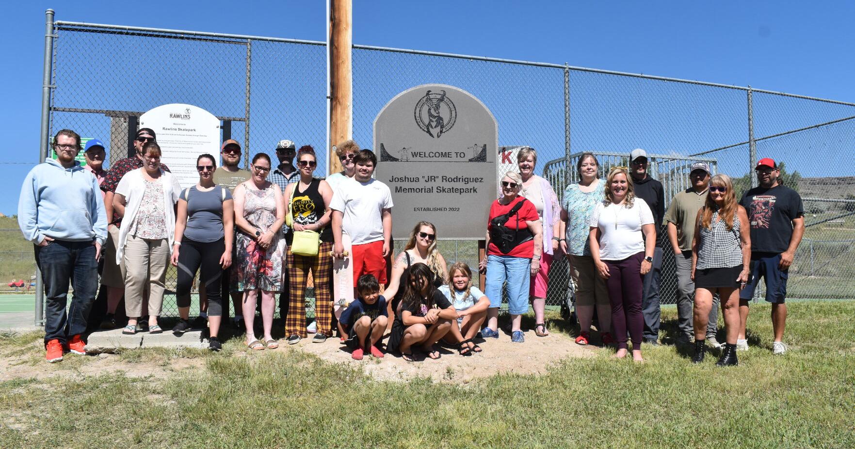 In JR's memory: City of Rawlins unveils new signage for memorial skatepark - Vimarsana News