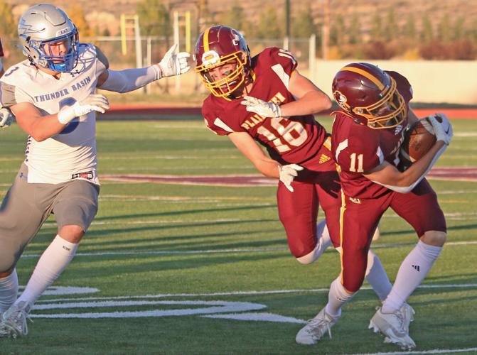 LHS football drops game against Thunder Basin Laramie High