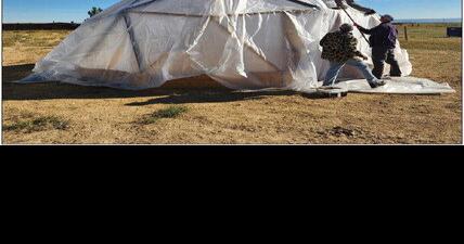 A garden's own bubble: UW Extension works to build a geodesic dome for Laramie resident | Rocket Miner - Vimarsana News