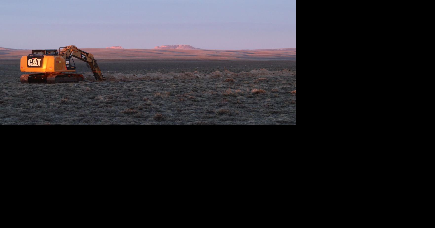 BLM investigates copper line removal near Wyoming sage grouse leks, historic trails