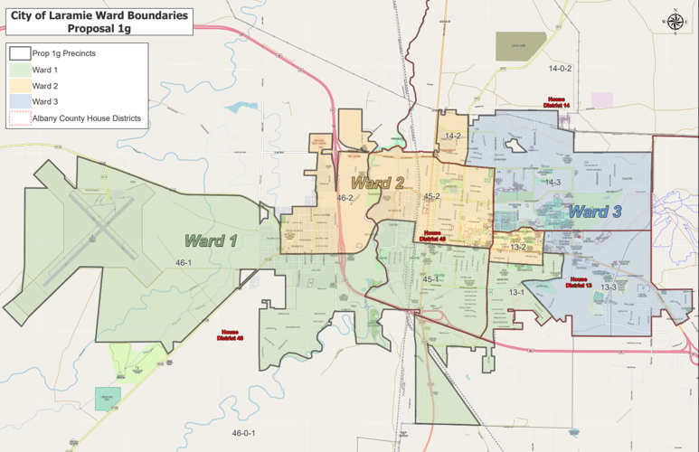 Ward Map Of Trinidad And Tobago City Council Amends Ward Map, Keeps West Laramie Split | Government &  Politics | Wyomingnews.com