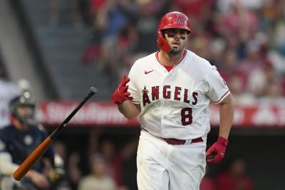 Angels' Mike Moustakas healthy and showing he's not finished after