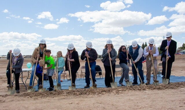 School officials break ground on Coyote Ridge Elementary | Construction ...