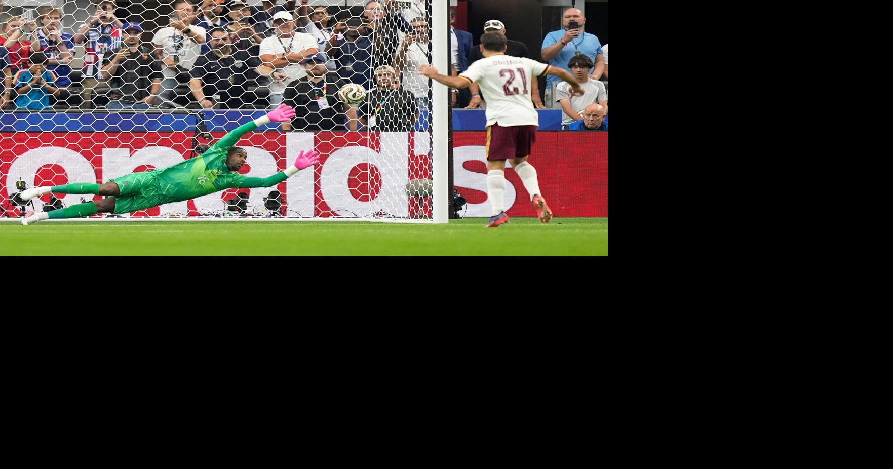 Spain shuts down France in World Cup semifinal