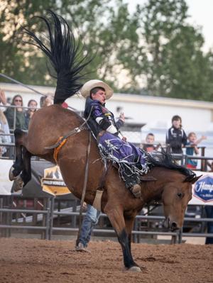 Fresh to pro rodeo, Texas' Kash Loyd takes another leap at Laramie Jubilee Days