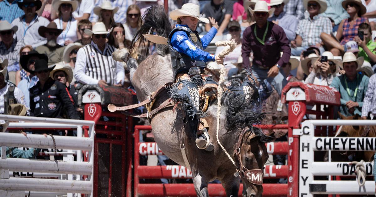 Tiebreaker pushes Utah's Ryder Wright to Cheyenne Frontier Days saddle bronc title