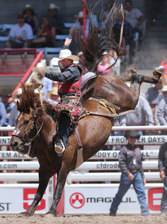 Wright brothers rise to the top in saddle bronc at CFD | Rodeo ...