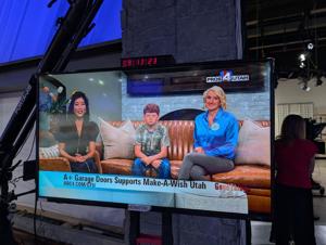 A Plus Garage Door Repair Highlights Community Partnership with Make-A-Wish Utah on Good Things Utah