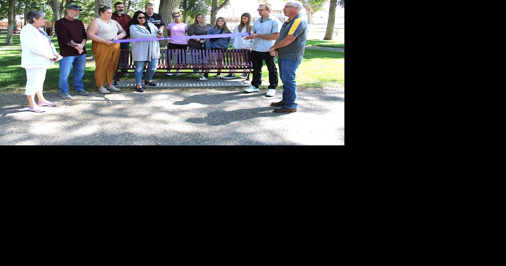 ‘We are all meant to be here’ Local groups dedicate bench to survivors