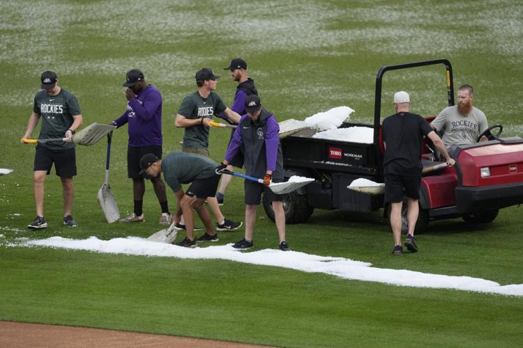 Keeler: Hail, Rockies ground crew! If Dick Monfort hustled as hard as  Colorado staff did during Thursday's storm, Denver could be great baseball  town again. – Greeley Tribune