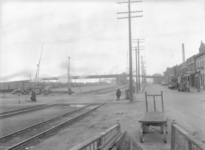 Bridging the tracks Historical account of connecting downtown and the
