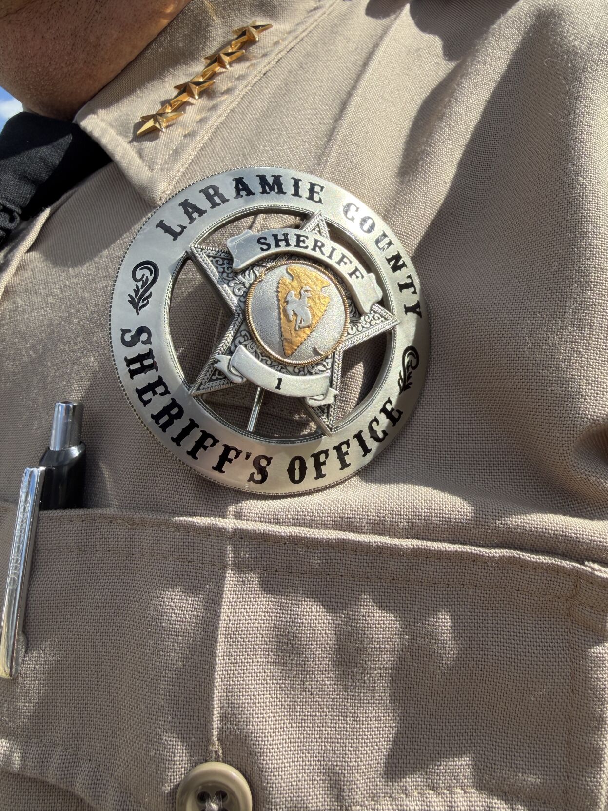 Kozak honors fallen former Laramie County sheriff with special
