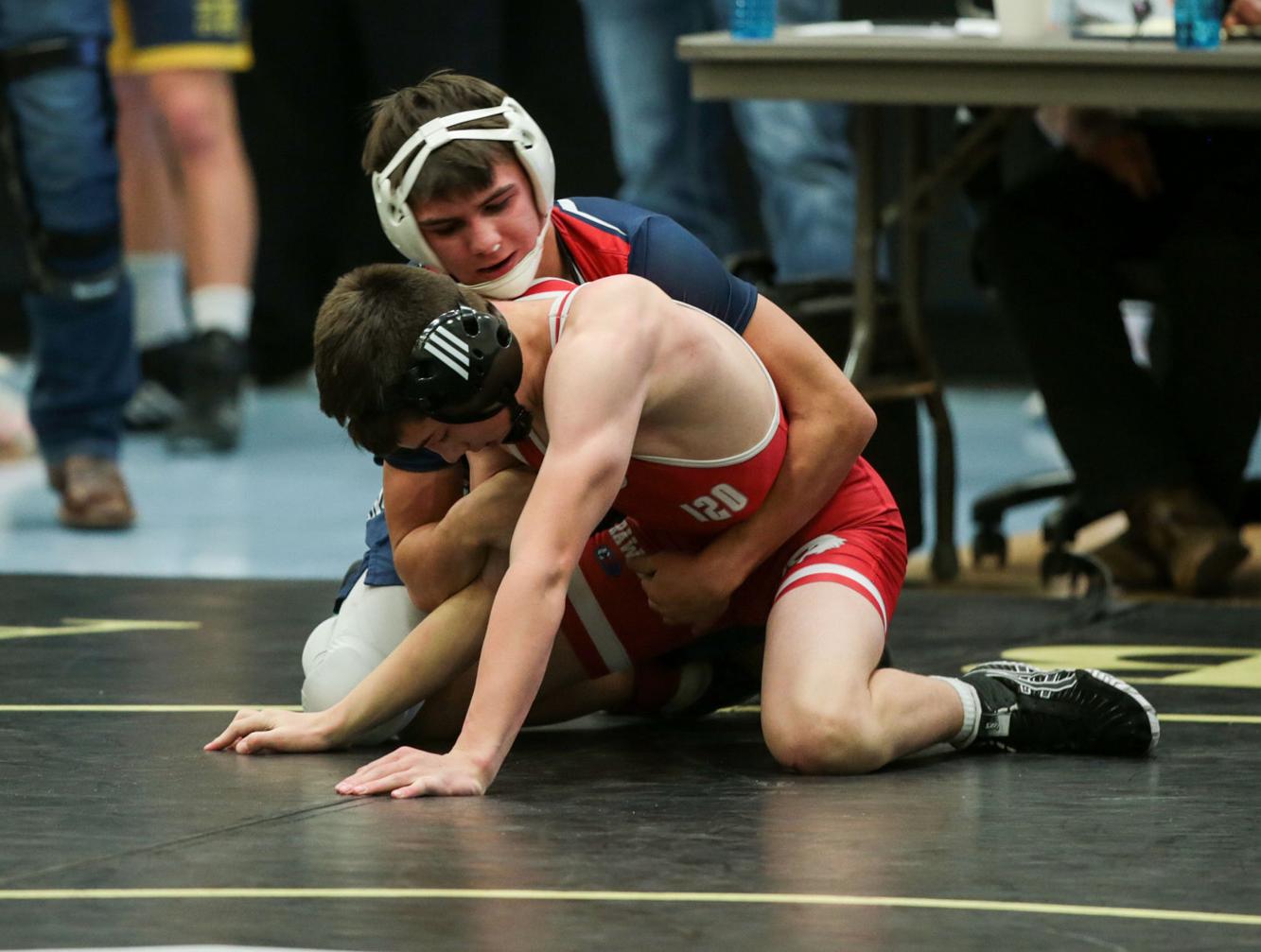 Laramie County high school wrestling capsules Burns
